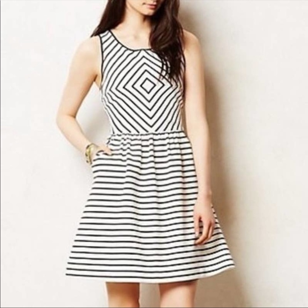 Maeve striped dress